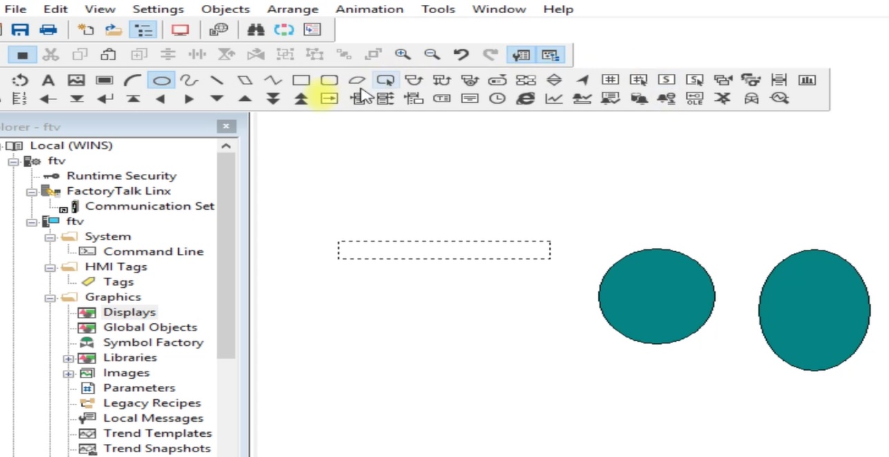 Create A Display In FactoryTalk View Studio